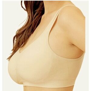 True Kind Daily Comfort Wirefree Shaper Bra Women‎ 4XL Beige NWT + Extender 0026